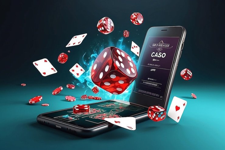 Mobile Treasure Island feature cards with responsible play cues
